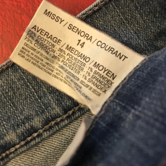 Gloria Vanderbilt Jeans  SZ- 14 - Picture 4 of 4